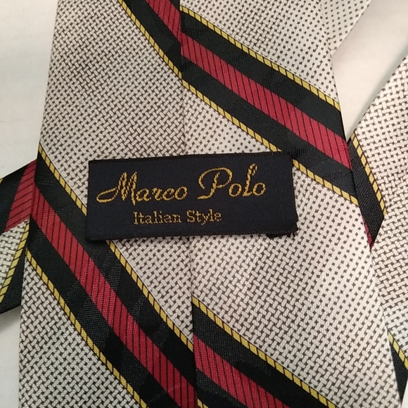 Marco Polo Italian Style Tie - Picture 2 of 3